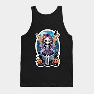 Skeleton Fairy 4 Tank Top